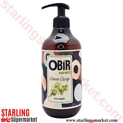 OBIR SIVI SABUN NATUREL LIMON CICEGI 500 ML