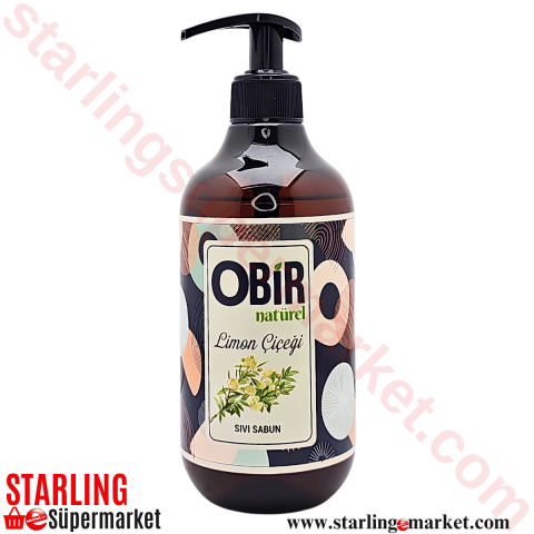 OBIR SIVI SABUN NATUREL LIMON CICEGI 500 ML