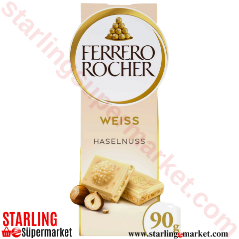 FERRERO ROCHER CIKOLATA WHITE 90 G