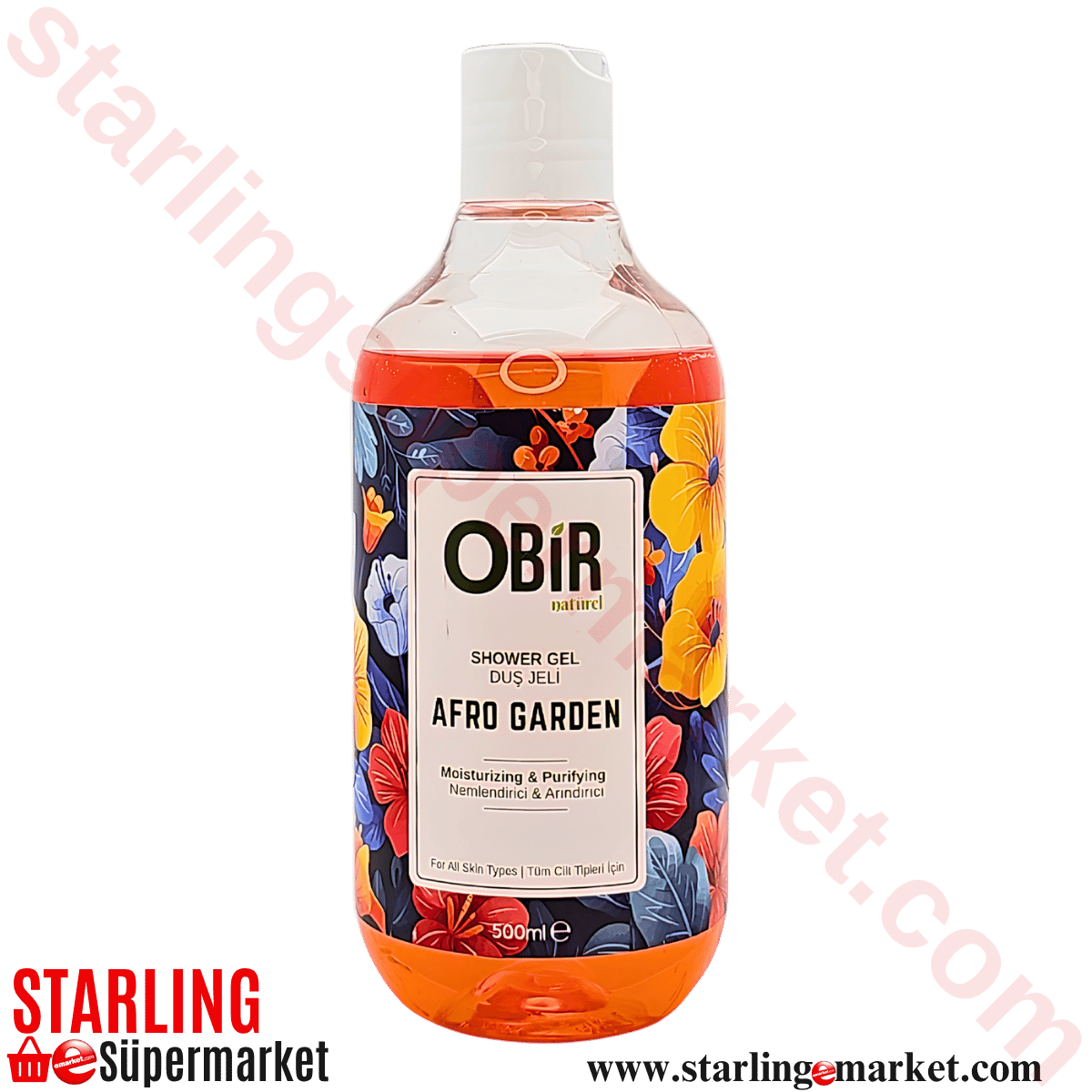 OBIR DUS JELI NATUREL AFRO GARDEN 500 ML
