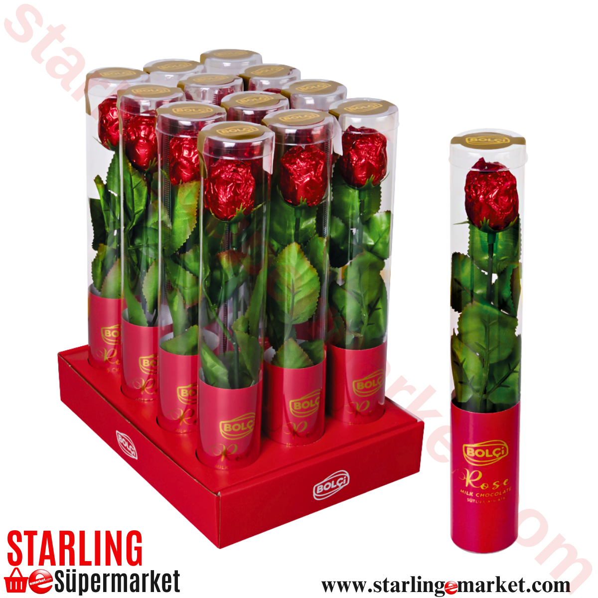 BOLCI CIKOLATA GUL SUTLU 20 G