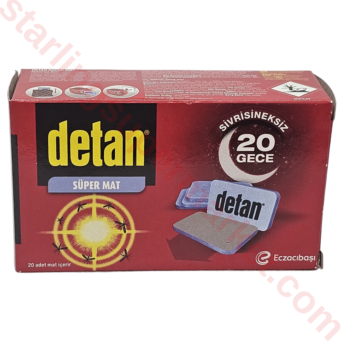 DETAN SUPER MAT TABLET GECE 20 LI