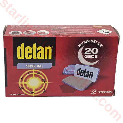 DETAN SUPER MAT TABLET GECE 20 LI