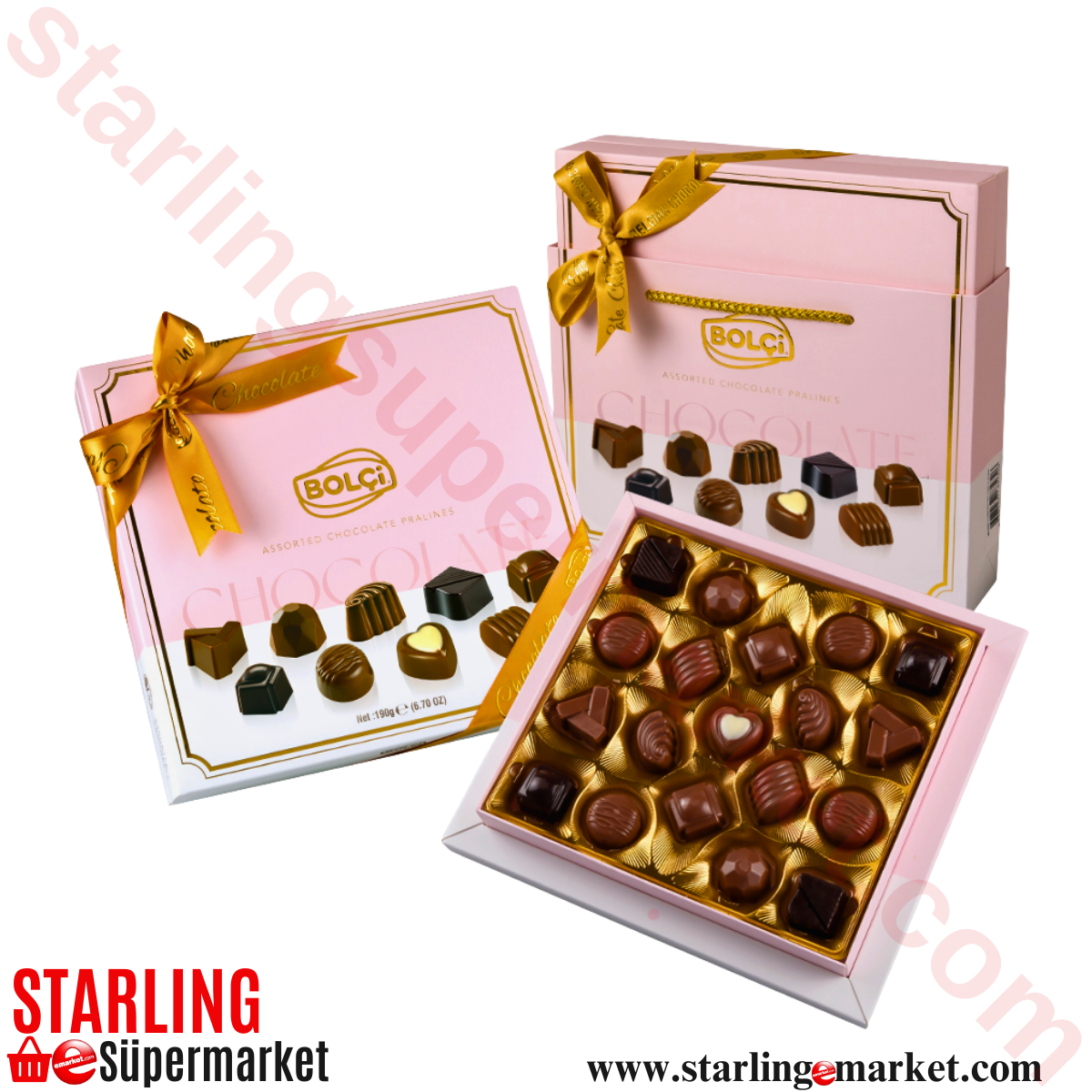 BOLCI CIKOLATA ASSORTED PRALINES 190 G