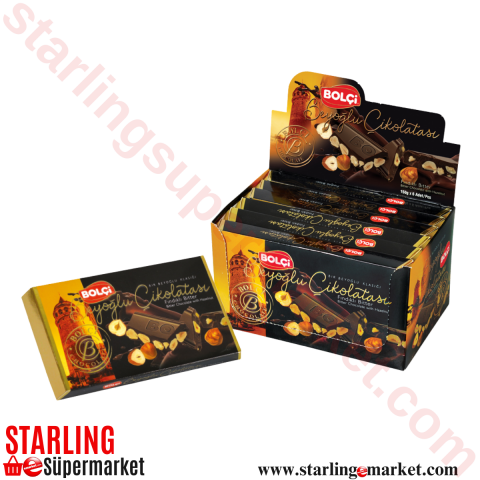 BOLCI CIKOLATA BITTER FINDIKLI TABLET KUTULU 150 G