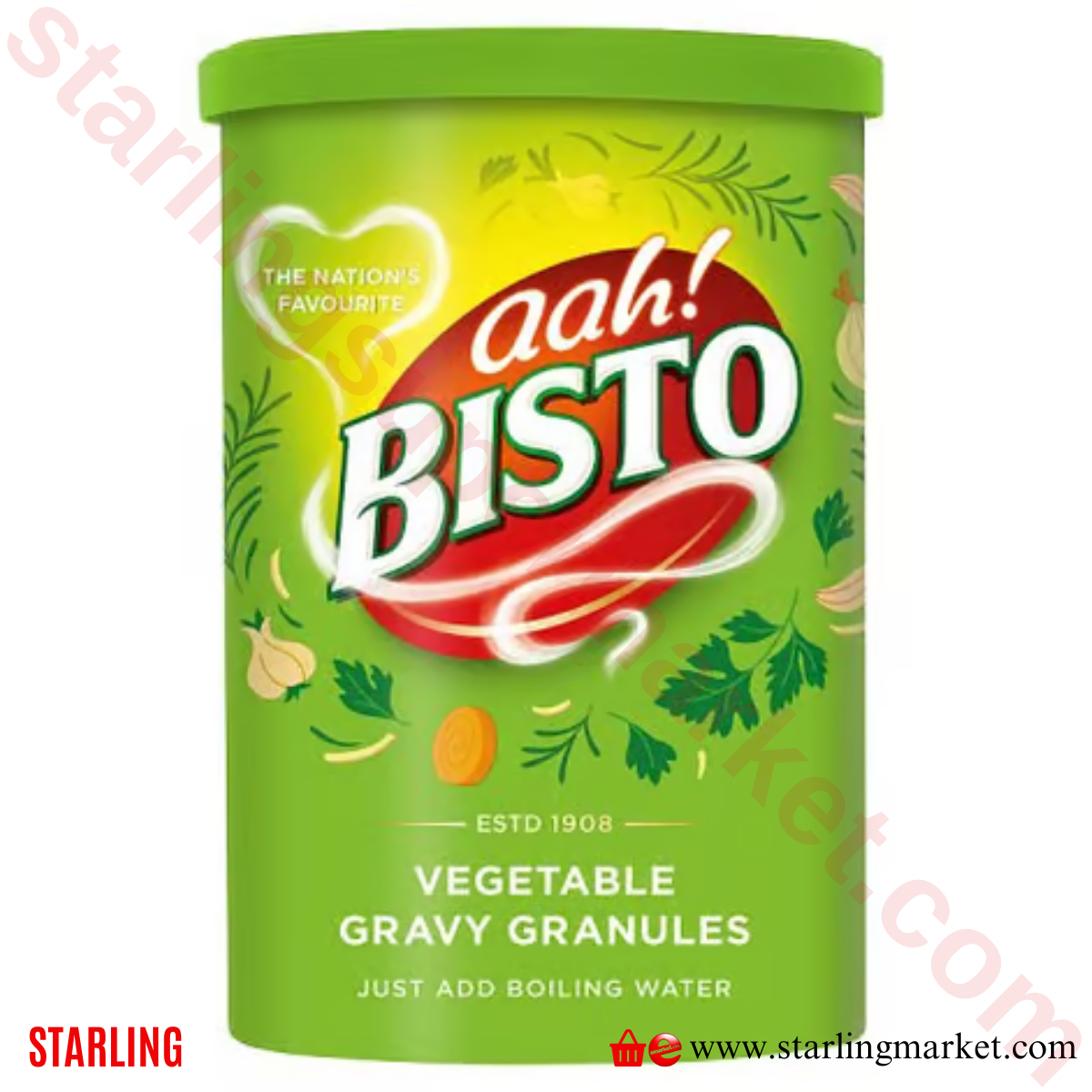 BISTO VEGETABLE GRANULES SAUCE 190 G