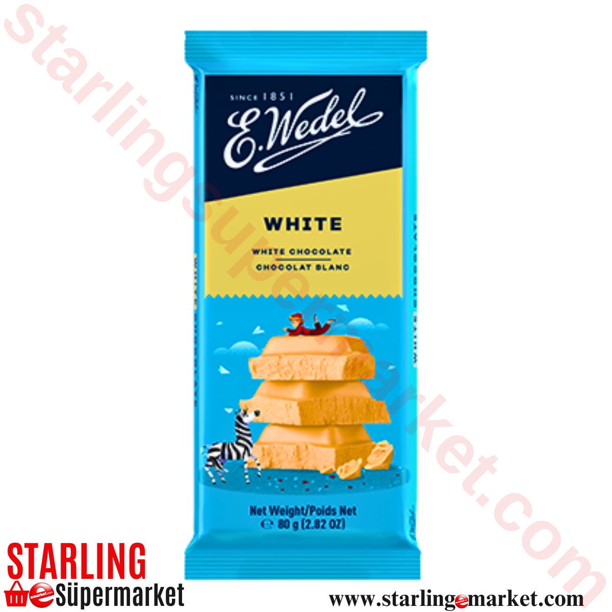 WEDEL CIKOLATA WHITE 80 G