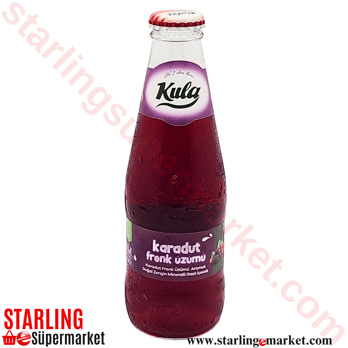 KULA MADEN SUYU FRENK UZUMU KARADUT 200 ML