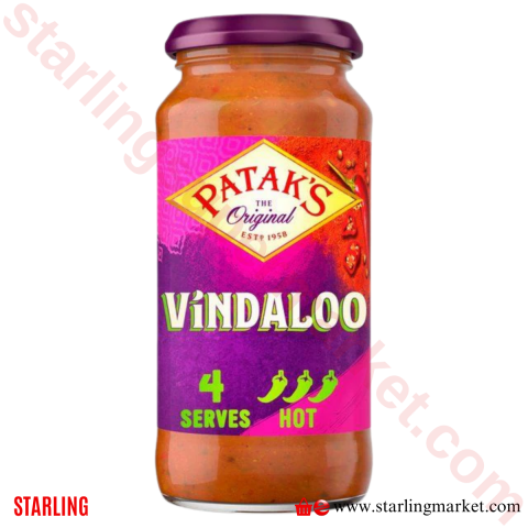 PATAKS SOS VINDALOO 450 G