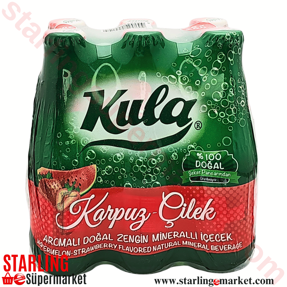 KULA MADEN SUYU KARPUZ CILEK 6*200 ML