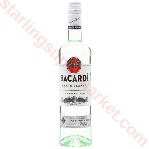 BACARDI CARTA BLANCA 100 CL