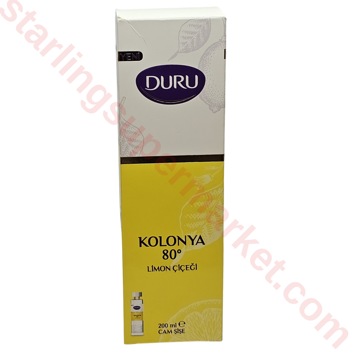 DURU KOLONYA LIMON CAM 200 ML