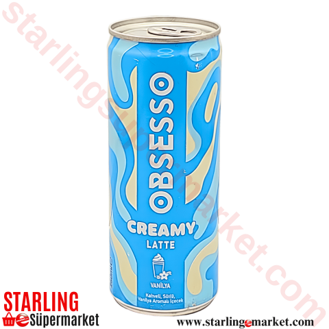 OBSESSO SOGUK KAHVE CREAMY VANILYA 250 ML