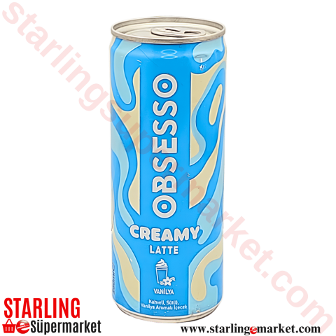 OBSESSO SOGUK KAHVE CREAMY VANILYA 250 ML