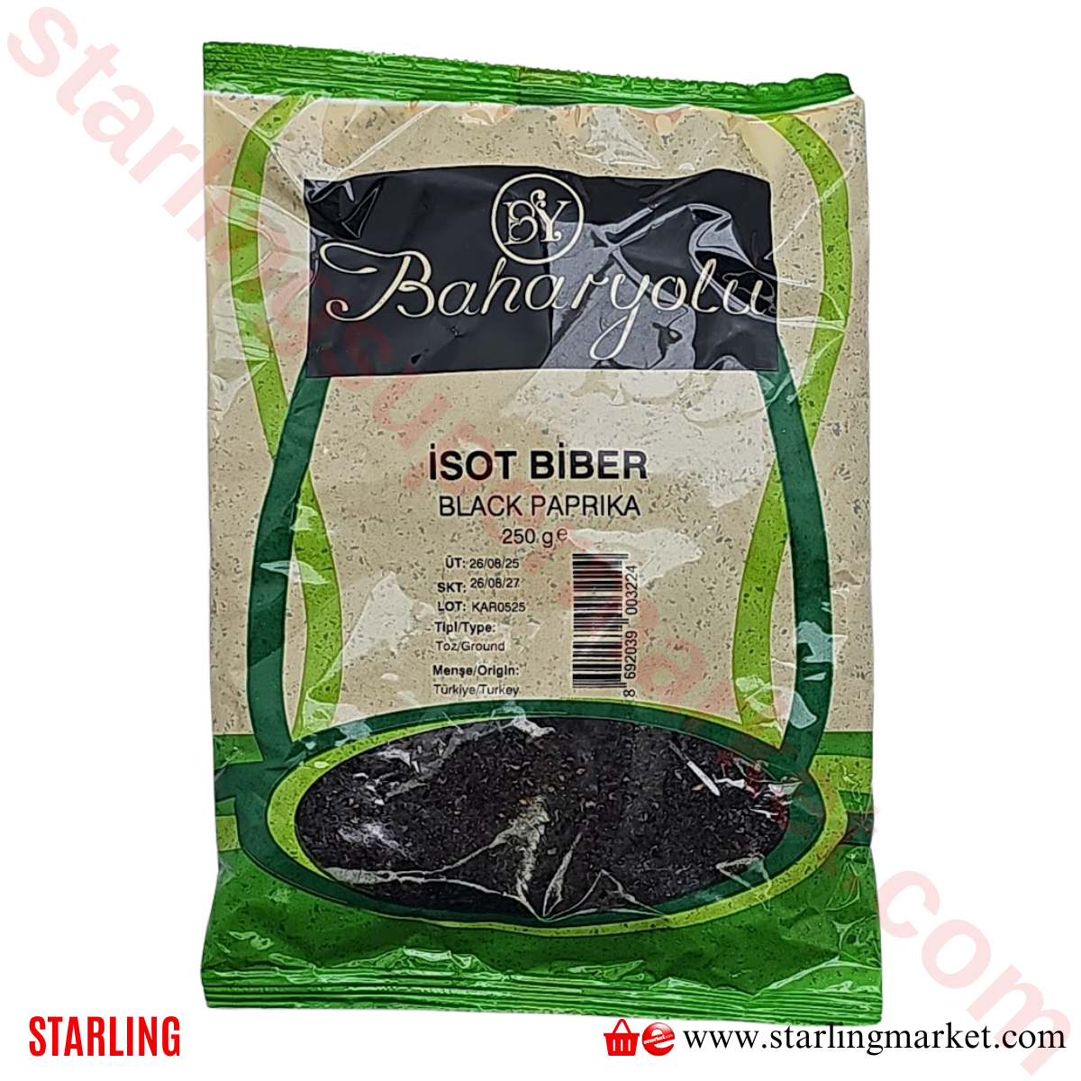 BAHARYOLU ISOT BIBER 250 G