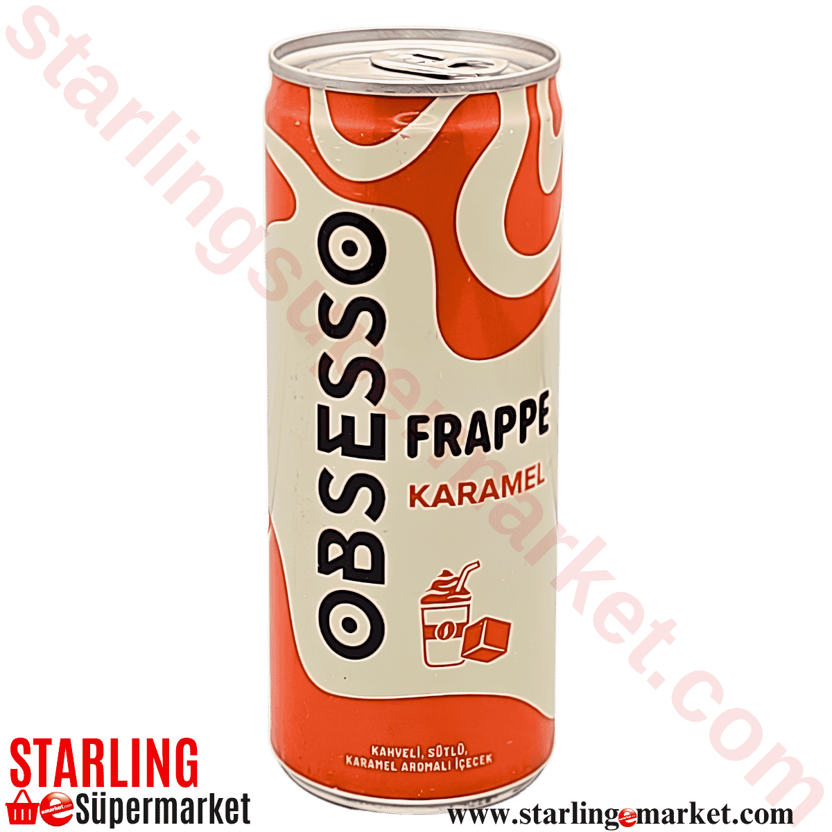 OBSESSO SOGUK KAHVE FRAPPE KARAMEL 250 ML