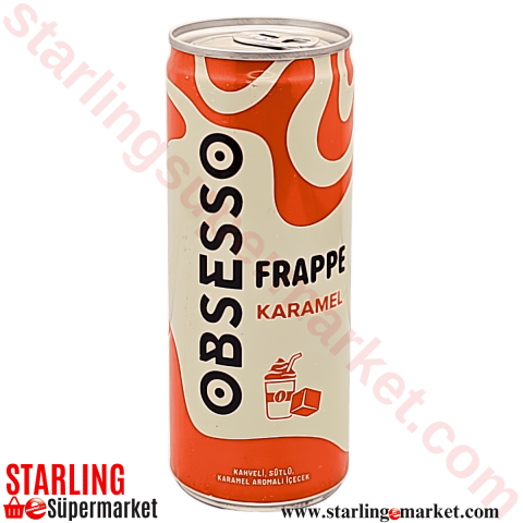 OBSESSO SOGUK KAHVE FRAPPE KARAMEL 250 ML