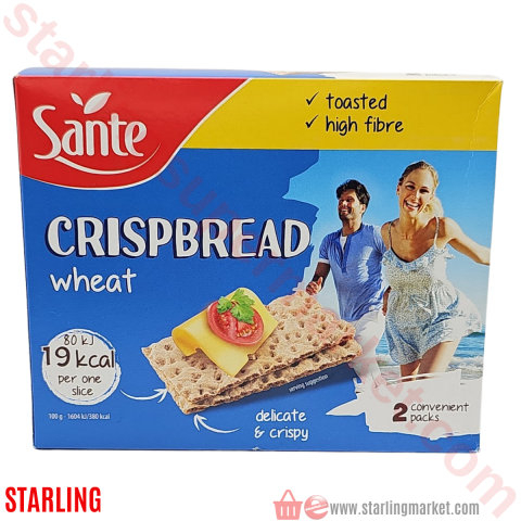 SANTE CRISPBREAD WHEAT 150 G