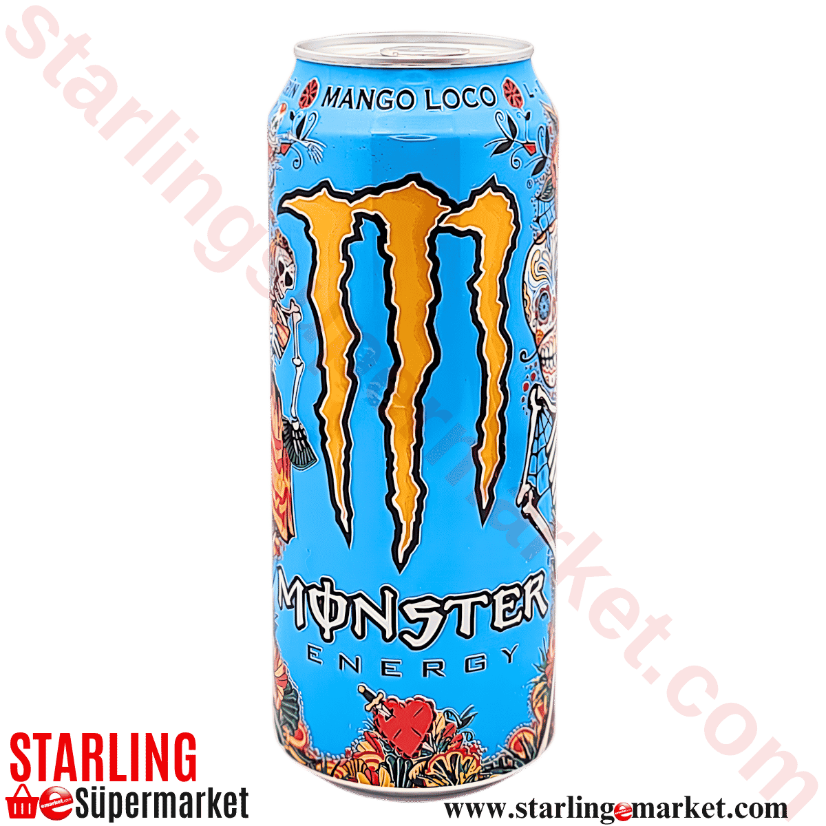 MONSTER ENERGY DRINK MANGO LOCO MAVI 500 ML