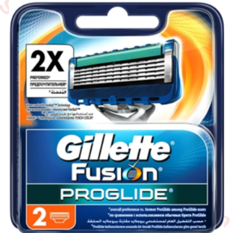 GILLETTE FUSION PROGLIDE TIRAS BICAGI 2 LI
