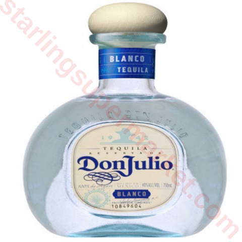 DON JULIO TEQUILA BLANCO 75 CL