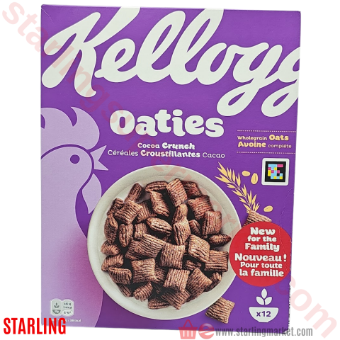 KELLOGS OATIES COCOA CRUNCH 360 G
