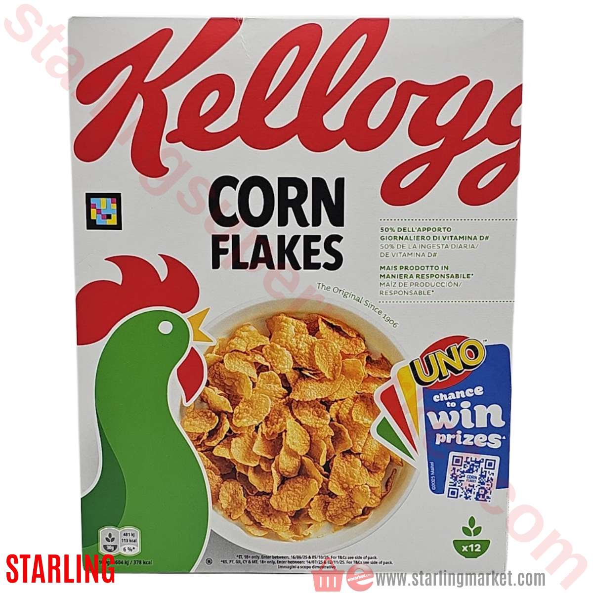 KELLOGS CORN FLAKES 375 G