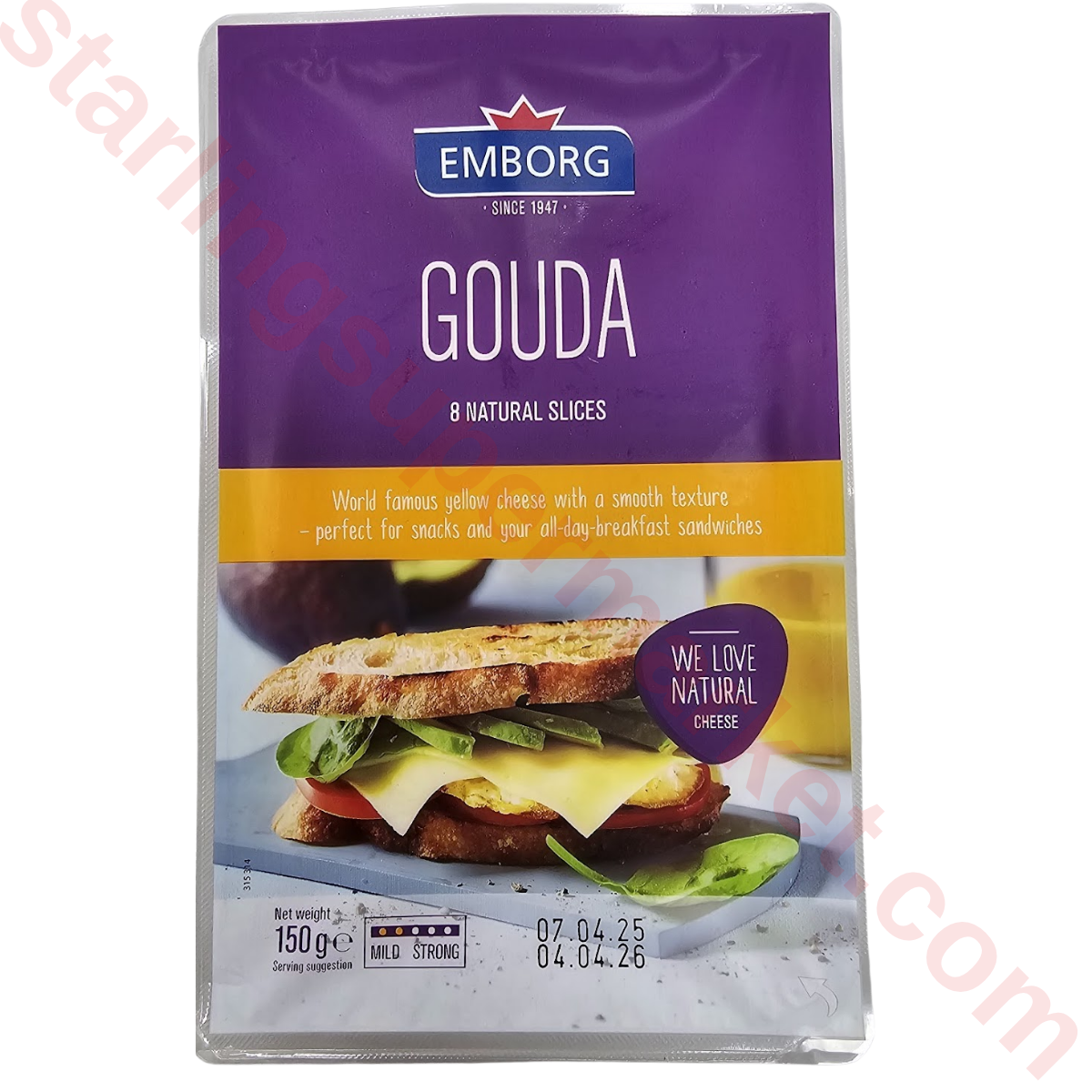 EMBORG PEYNIR GOUDA DILIMLI 150 G