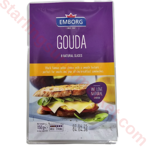 EMBORG PEYNIR GOUDA DILIMLI 150 G