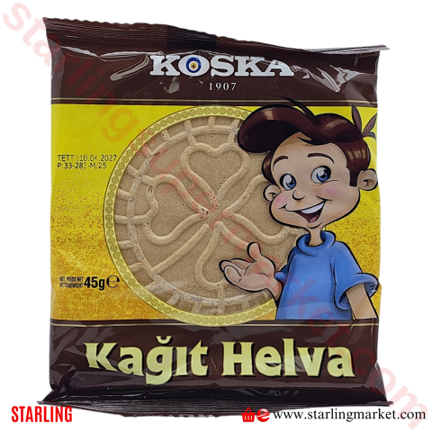 KOSKA HELVA KAGIT CIKOLATALI 45 G