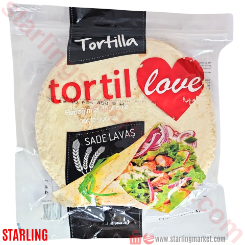 TORTILLOVE LAVAS 20 CM 450 G