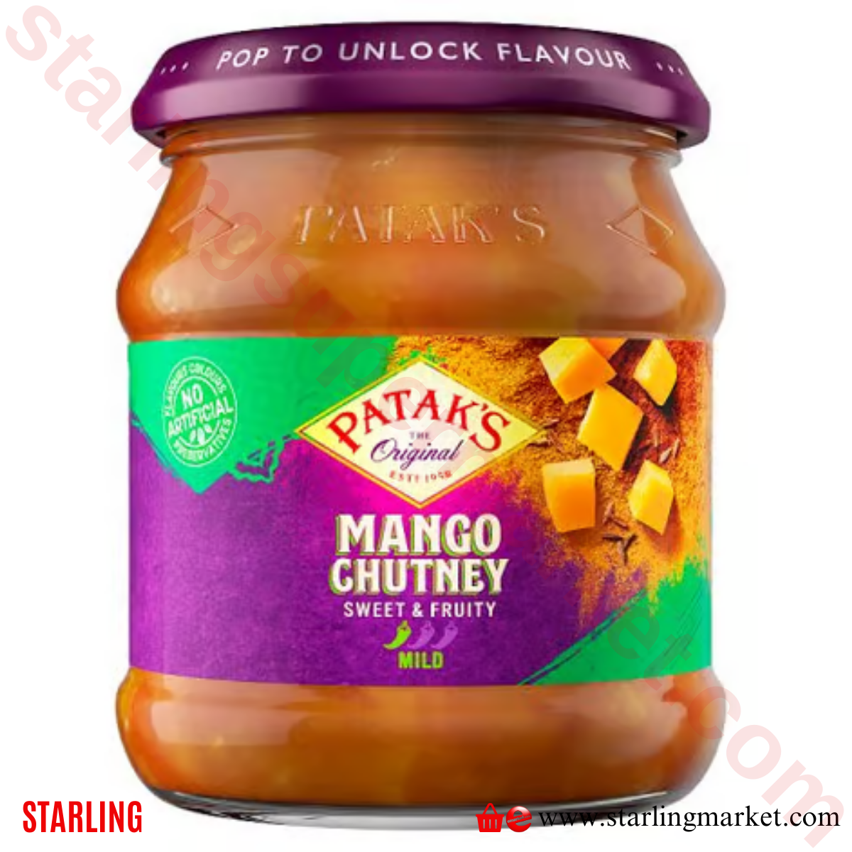PATAKS PASTE SWEET MANGO CHUNTNEY 340 G