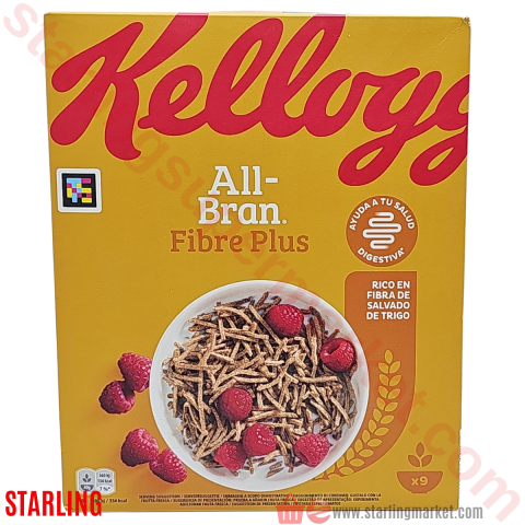 KELLOGS ALL-BRAN FIBRE PLUS 375 G