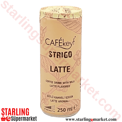 CAFEKEYF STRIGO SOGUK KAHVE LATTE 250 ML