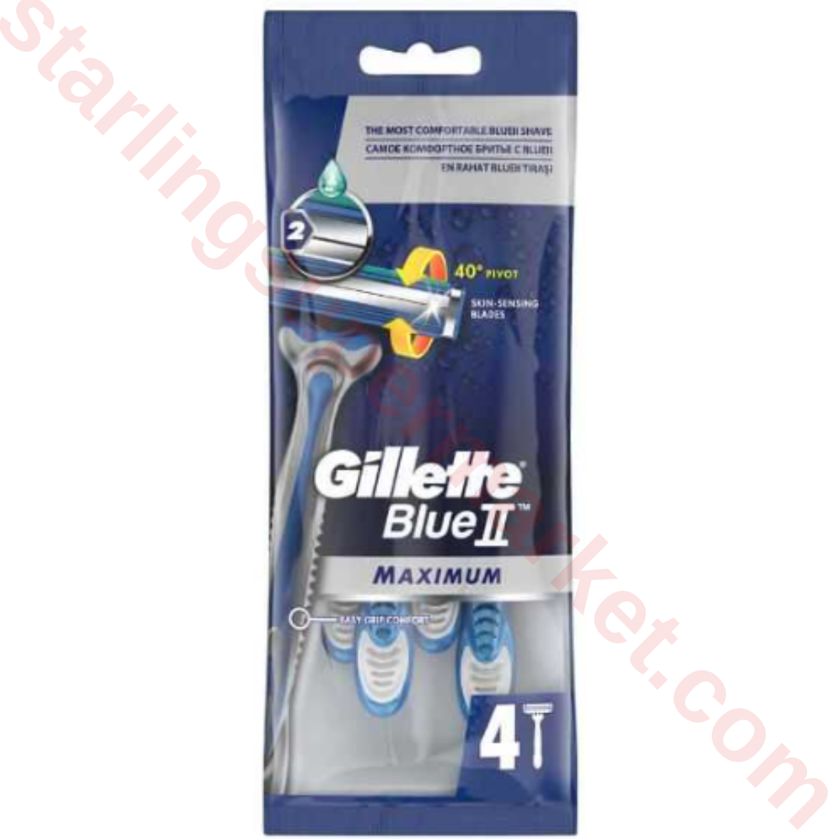 GILLETTE BLUE 2 TIRAS BICAGI REGULAR MAK.POS. 5 LI