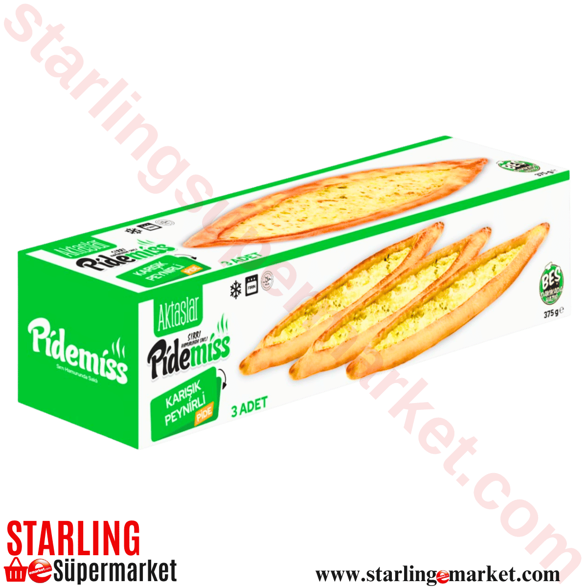 PIDEMISS PIDE KARISIK PEYNIRLI 125 G