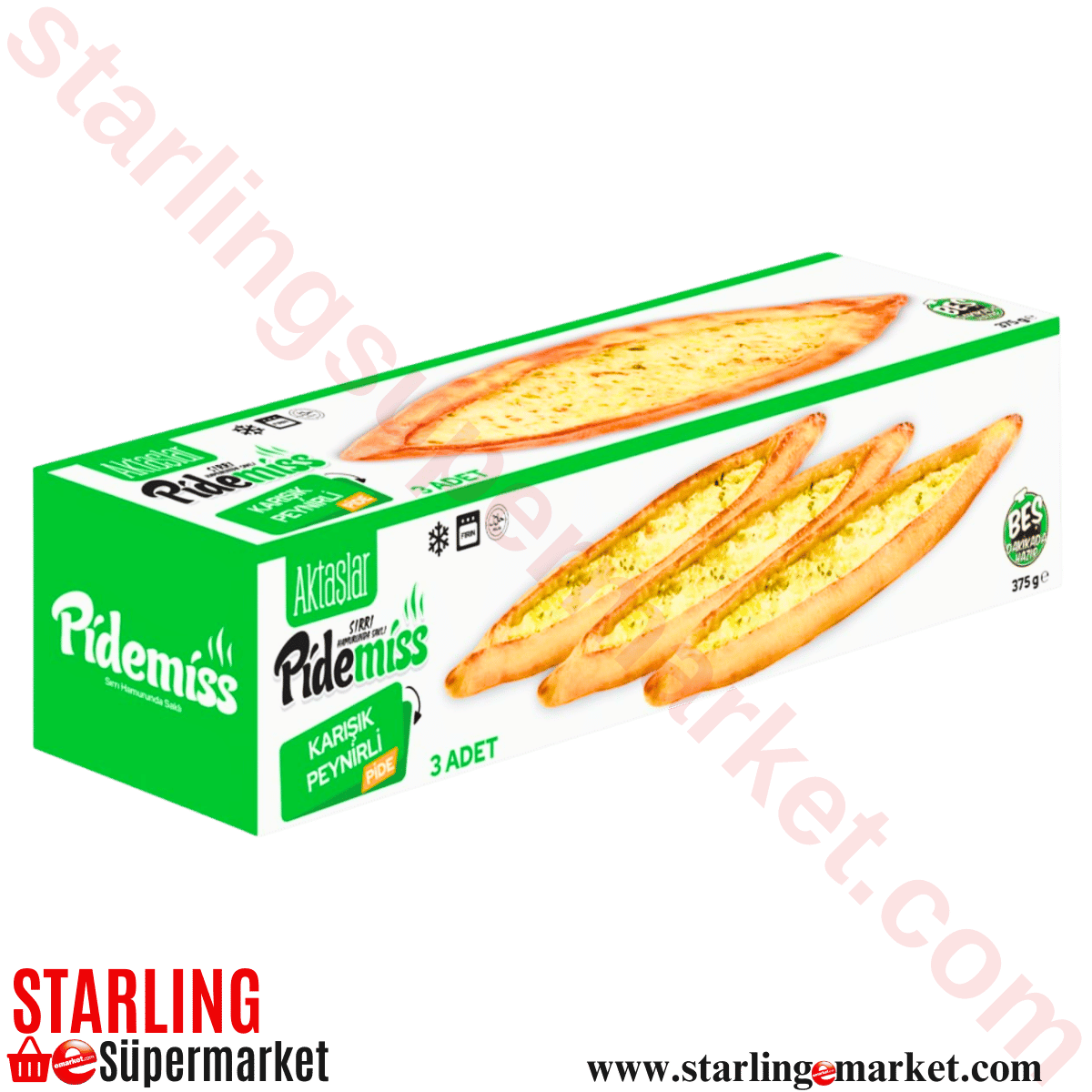 PIDEMISS PIDE KARISIK PEYNIRLI 125 G