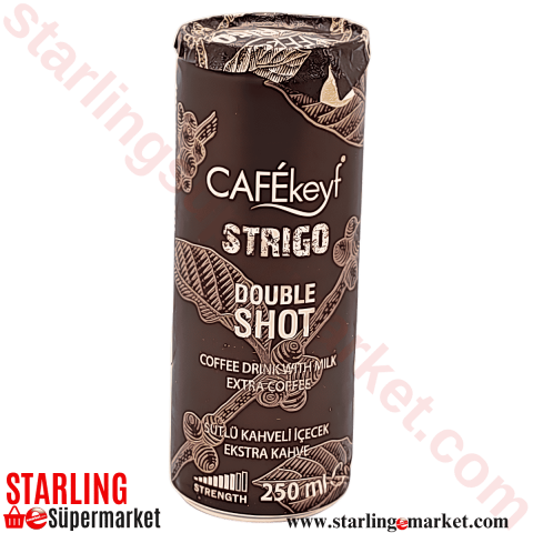 CAFEKEYF STRIGO SOGUK KAHVE DOUBLE SHOT 250 ML
