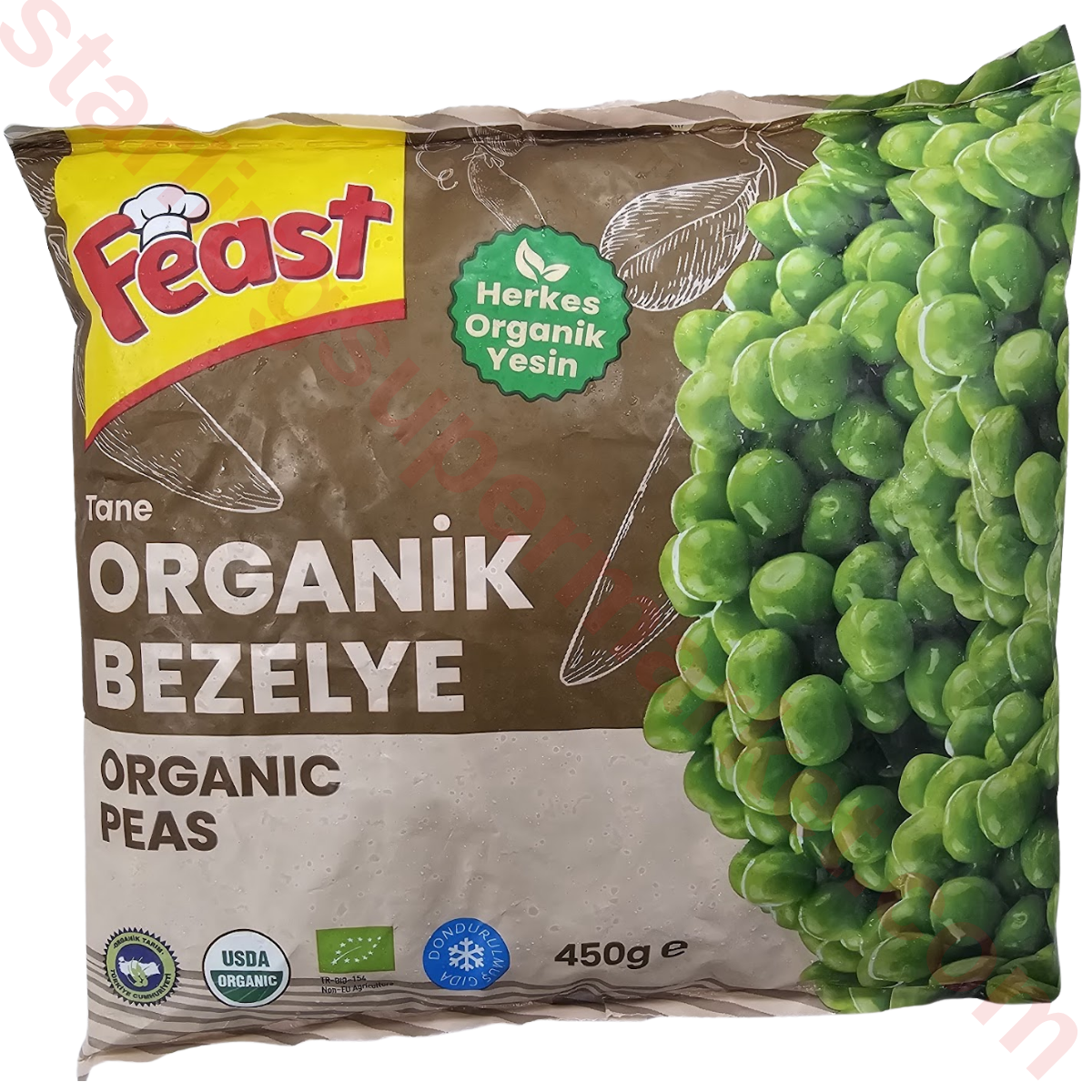 FEAST BEZELYE ORGANIK 450 G