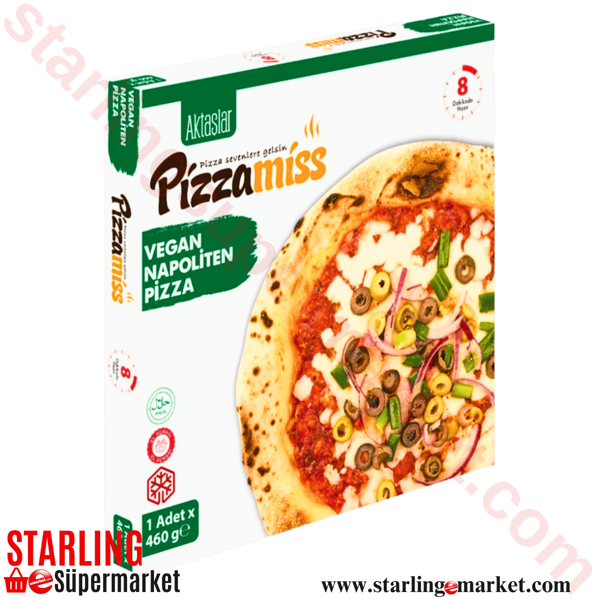 PIZZAMISS PIZZA TEKLI VEGAN NAPOLITEN 460 G