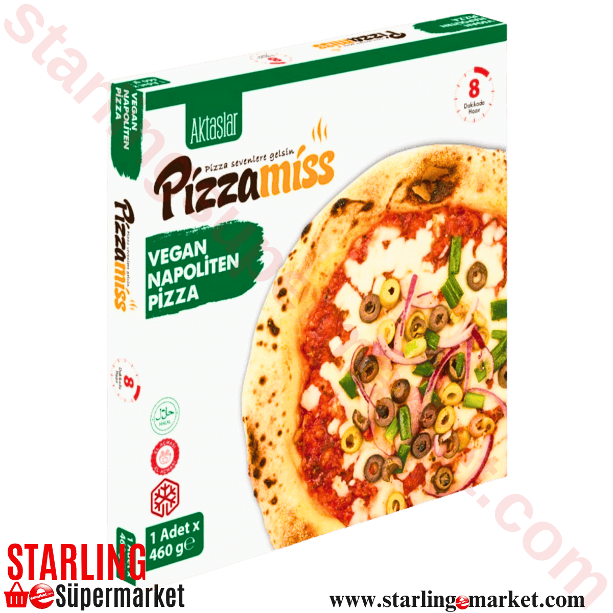 PIZZAMISS PIZZA TEKLI VEGAN NAPOLITEN 460 G