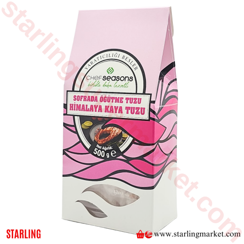 CHEF SEASONS TUZ HIMALAYA KUTULU 500 G