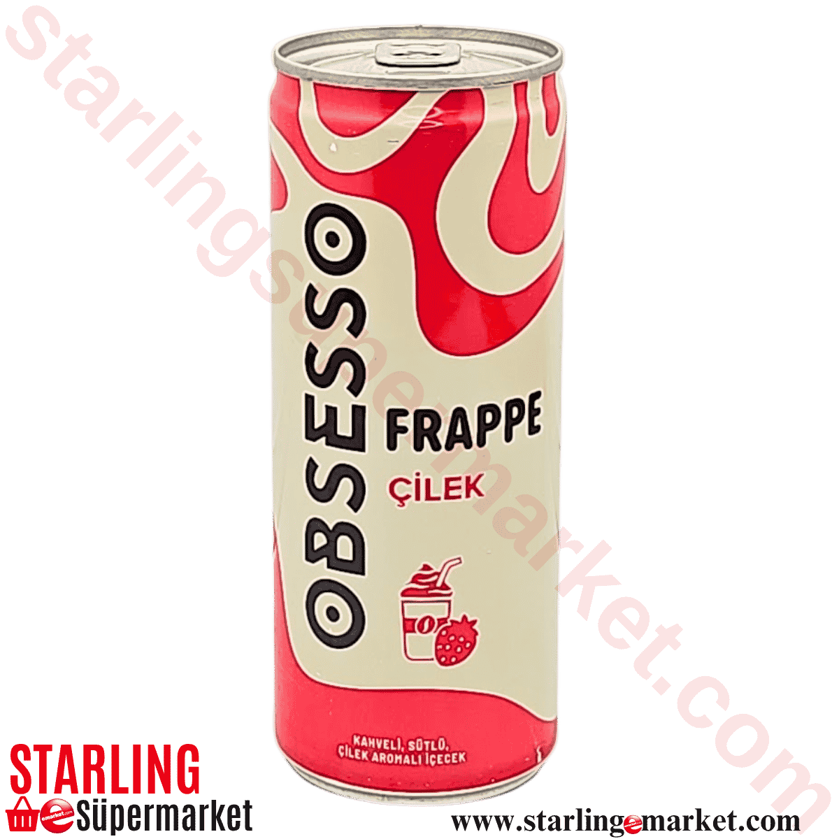 OBSESSO SOGUK KAHVE FRAPPE CILEK 250 ML