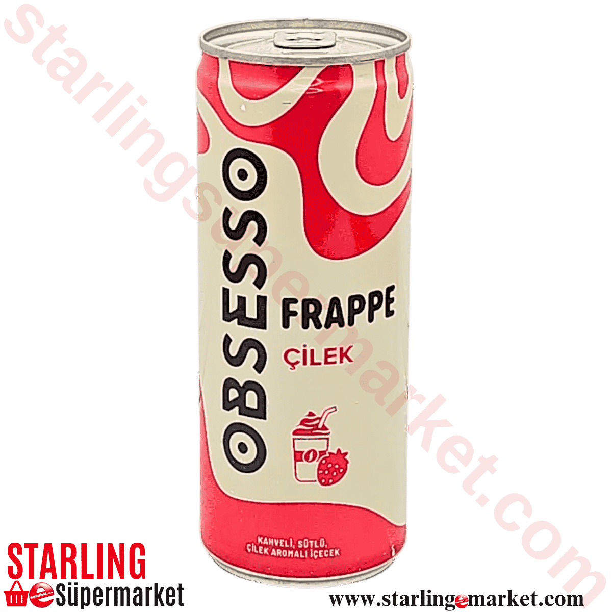 OBSESSO SOGUK KAHVE FRAPPE CILEK 250 ML