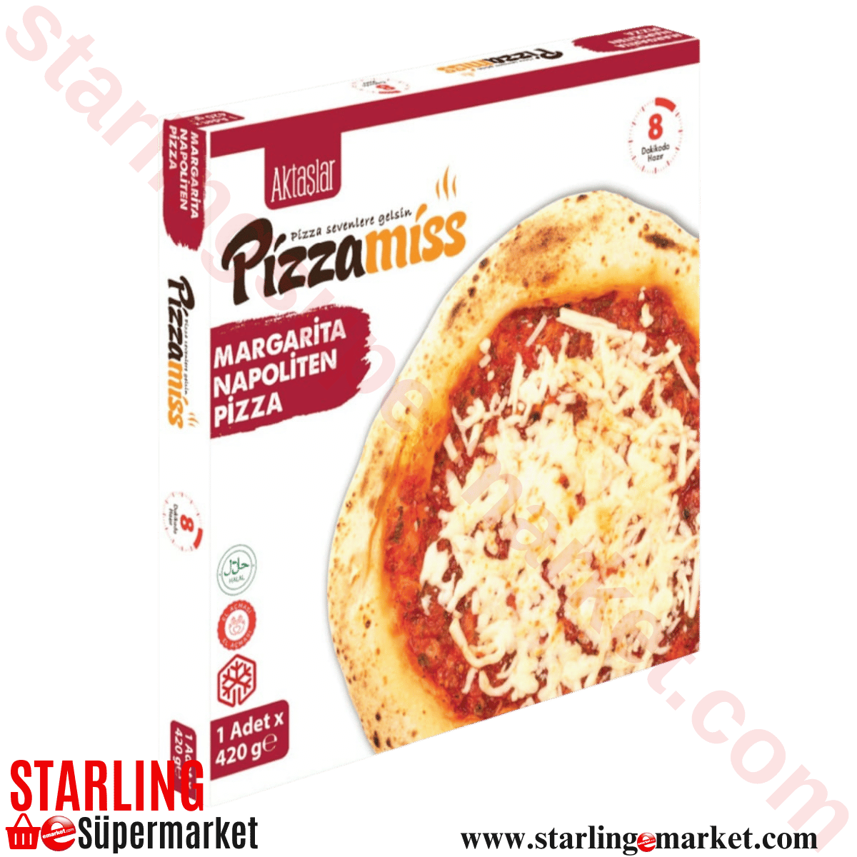 PIZZAMISS PIZZA PIZZACUP MARGARITA 6 LI 50 G