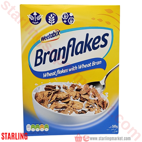 WEETABIX BRAN FLAKES 500 G