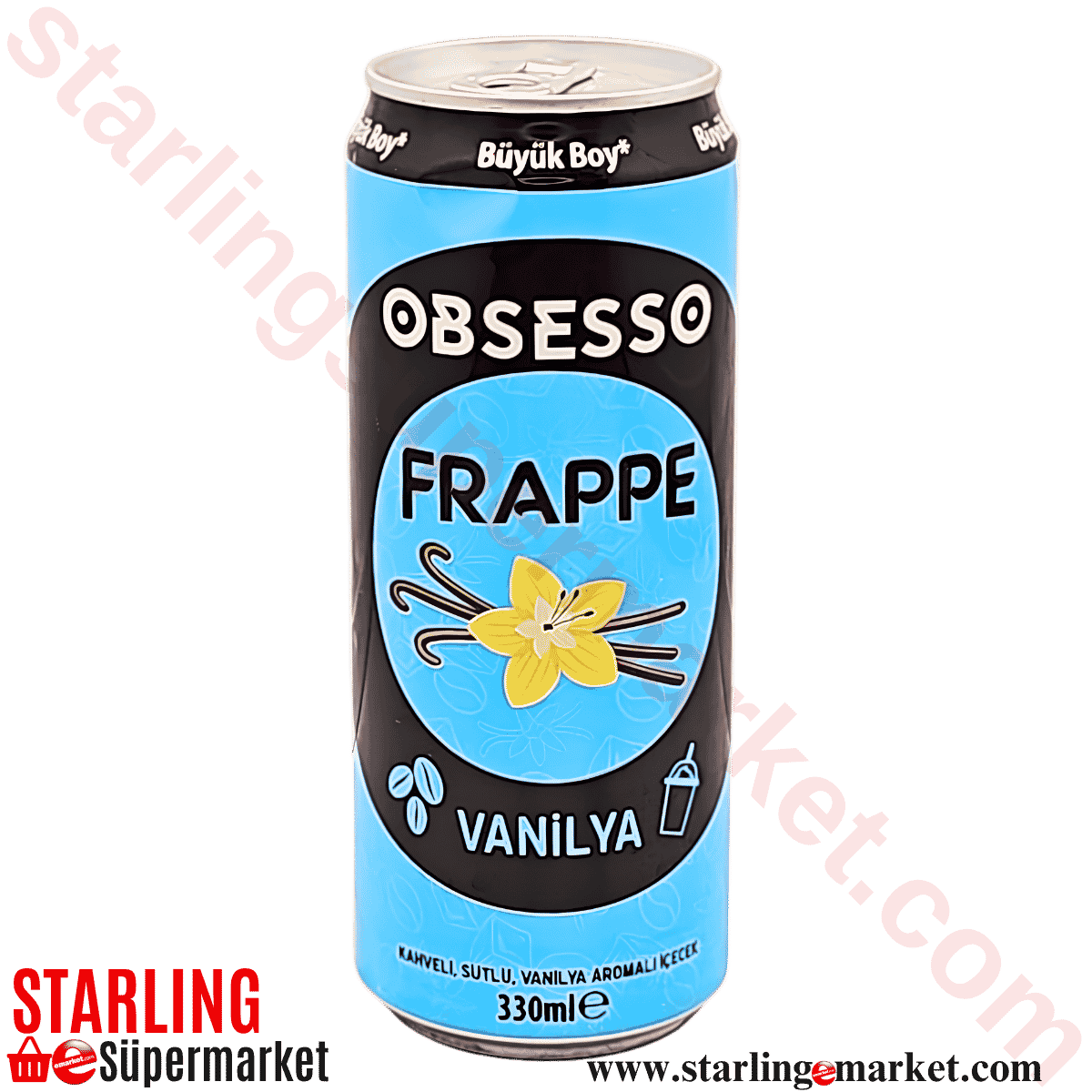 OBSESSO SOGUK KAHVE FRAPPE VANILYA 330 ML