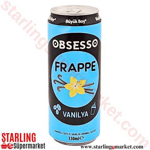 OBSESSO SOGUK KAHVE FRAPPE VANILYA 330 ML