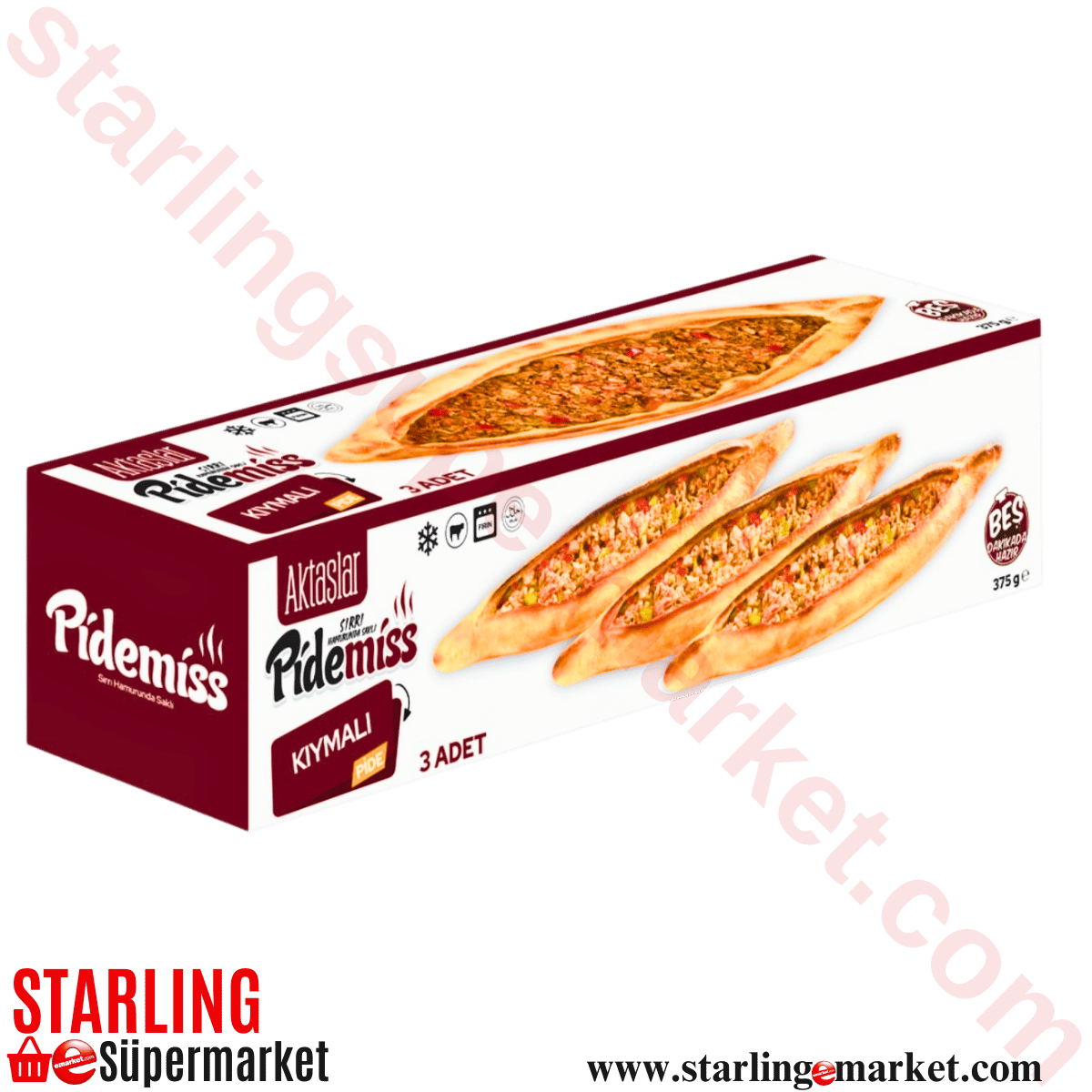 PIDEMISS PIDE KIYMALI 125 G