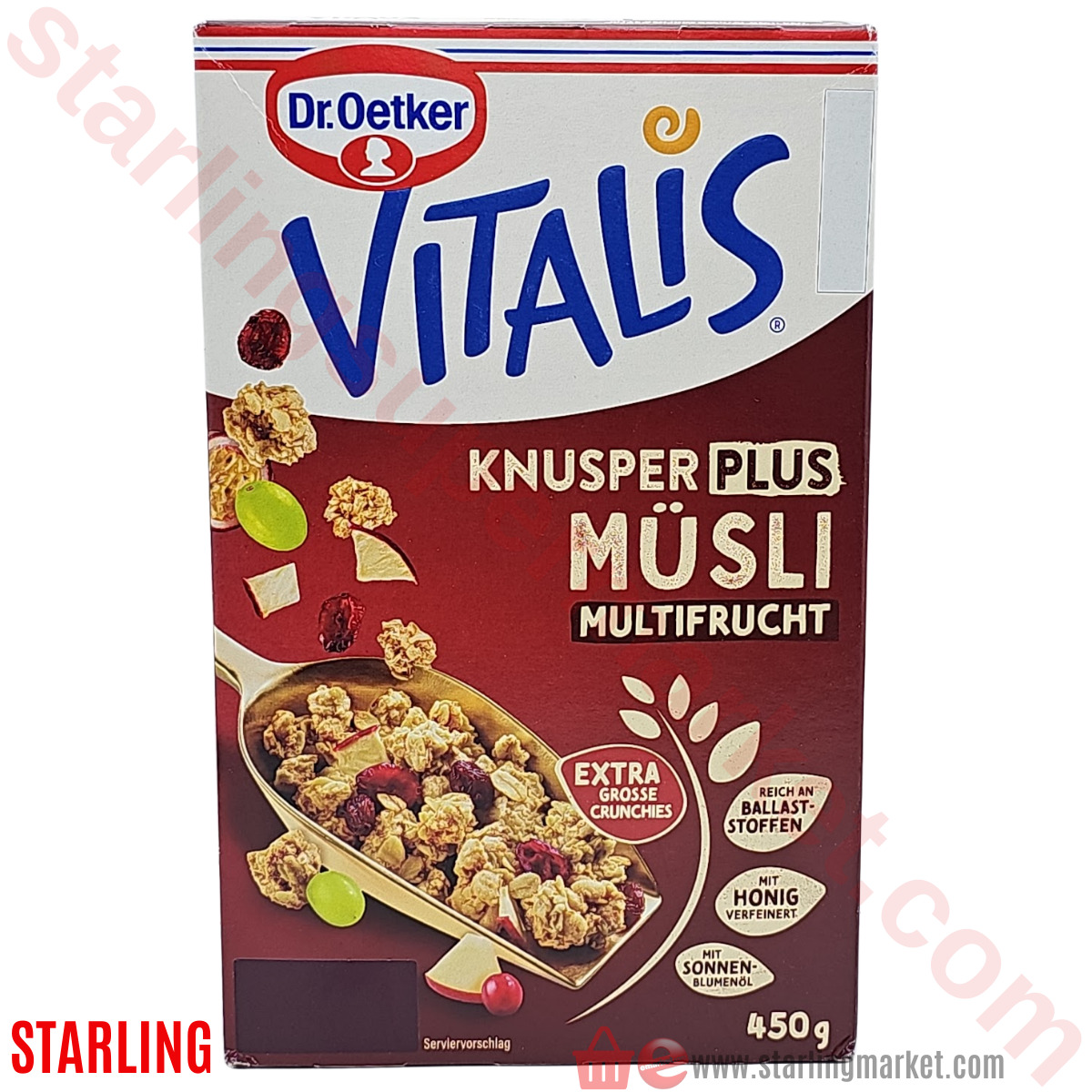 DR OETKER MUSLI MULTI MEYVELI CITIR 450 G